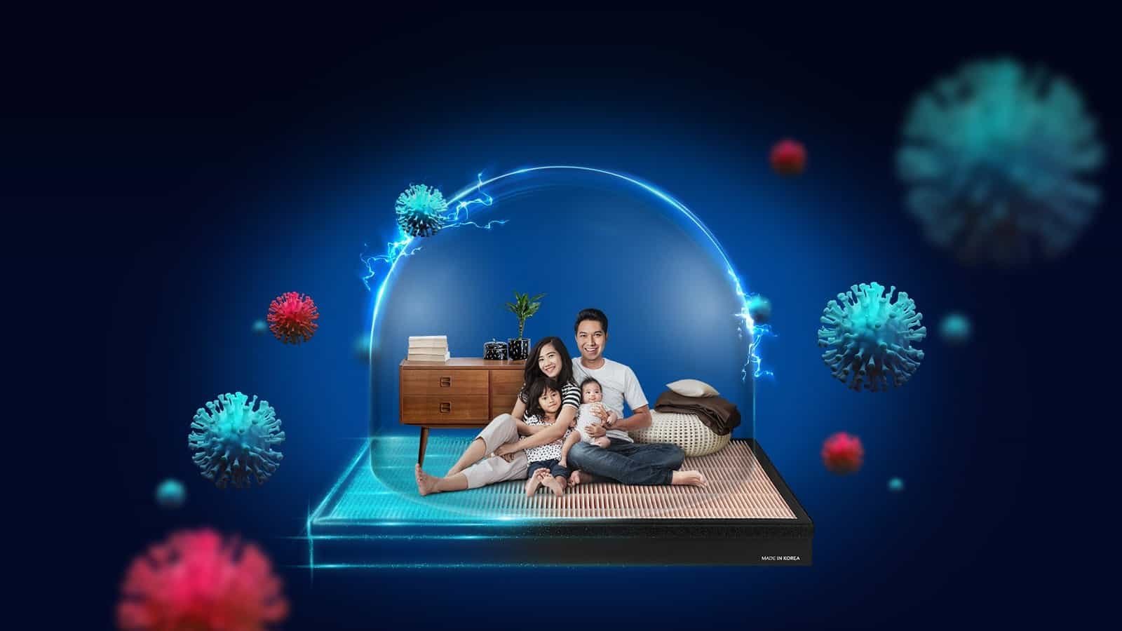 Coway double hepa filter for double protection
