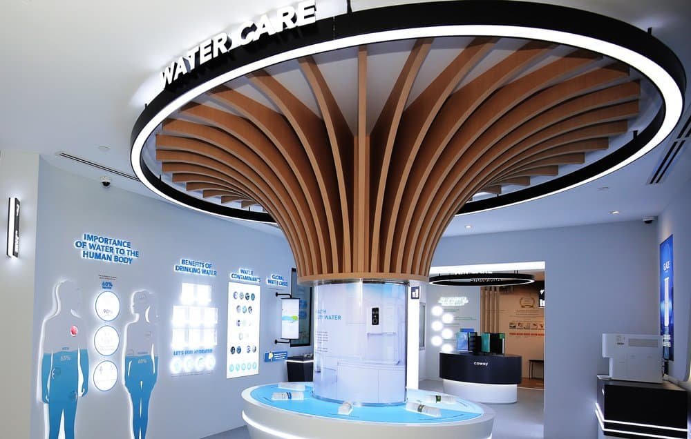 Coway Experience Centre Water Care Zone